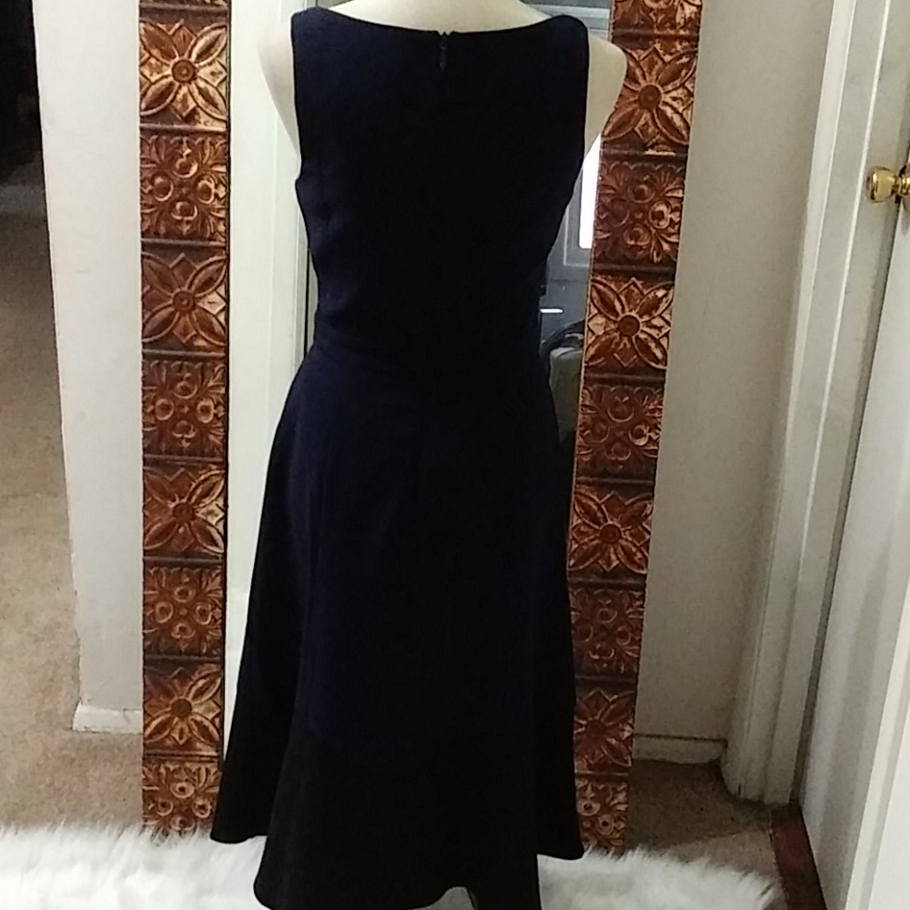 Herlyn navy blue and black dress size small - Picture 6 of 14